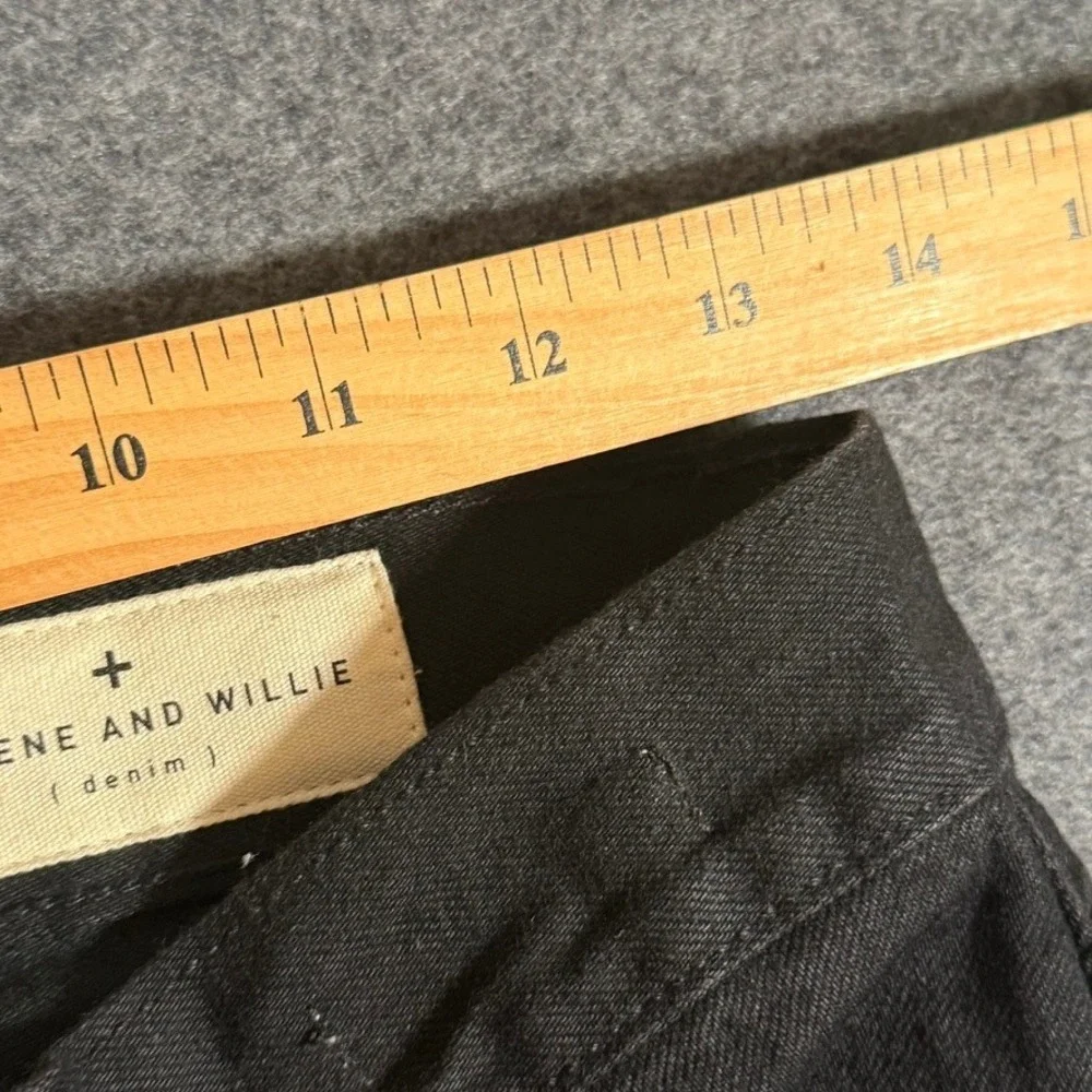 Imogene and Willie Barton Black‎ Selvage Rinse Denim Jeans Men's Size 27x32 NWT